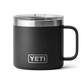 Yeti Rambler 14oz (414ml) Mug with Lid-Coolers & Drinkware-Yeti-Black-Fishing Station