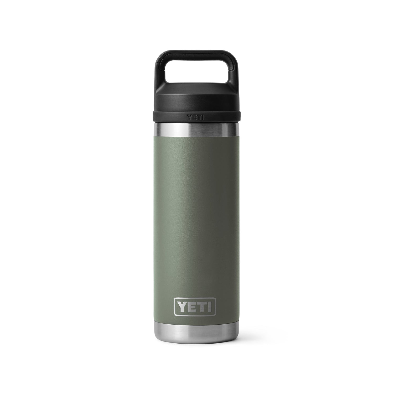 Yeti Rambler 18oz (532ml) Reusable Bottle with Chug Cap-Drinkware-Yeti-Camp Green-Fishing Station