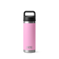 Yeti Rambler 18oz (532ml) Reusable Bottle with Chug Cap-Drinkware-Yeti-Power Pink-Fishing Station