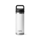 Yeti Rambler 18oz (532ml) Reusable Bottle with Chug Cap-Drinkware-Yeti-White-Fishing Station