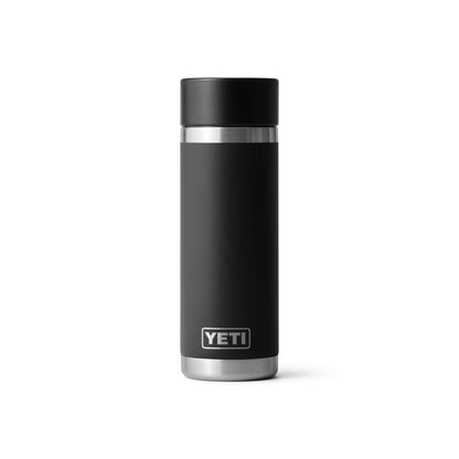 Yeti Rambler 18oz (532ml) Reusable Bottle with Hot Shot Cap-Coolers & Drinkware-Yeti-Black-Fishing Station