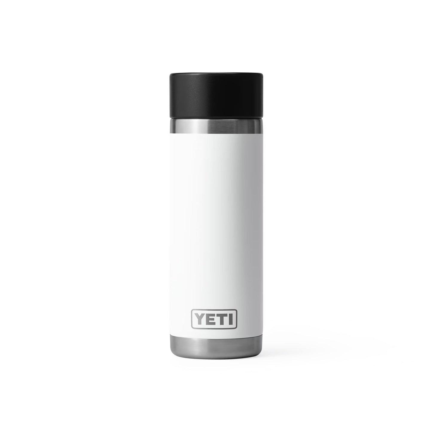 Yeti Rambler 18oz (532ml) Reusable Bottle with Hot Shot Cap-Coolers & Drinkware-Yeti-White-Fishing Station