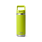 Yeti Rambler 18oz (532ml) Reusable Bottle with Straw Cap-Drinkware-Yeti-Chartreuse-Fishing Station