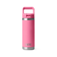 Yeti Rambler 18oz (532ml) Reusable Bottle with Straw Cap-Drinkware-Yeti-Harbour Pink-Fishing Station