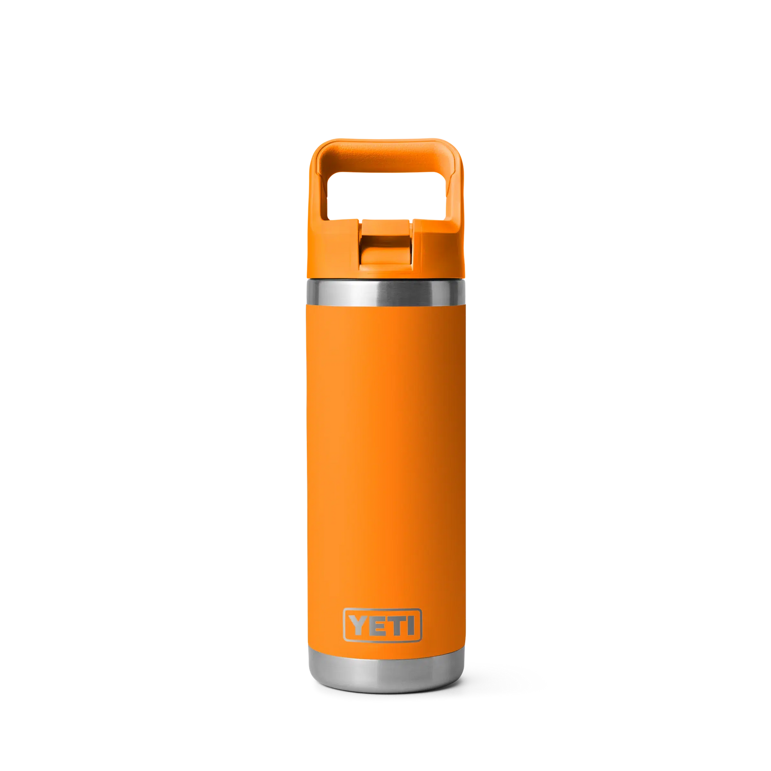 Yeti Rambler 18oz (532ml) Reusable Bottle with Straw Cap-Coolers & Drinkware-Yeti-King Crab Orange-Fishing Station