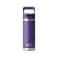 Yeti Rambler 18oz (532ml) Reusable Bottle with Straw Cap-Drinkware-Yeti-Peak Purple-Fishing Station