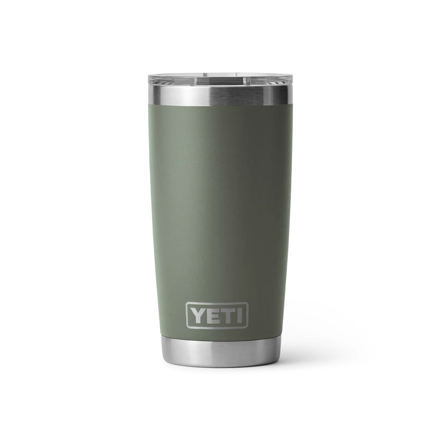 Yeti Rambler 20oz (591ml) Tumbler with Lid-Coolers & Drinkware-Yeti-Camp Green-Fishing Station