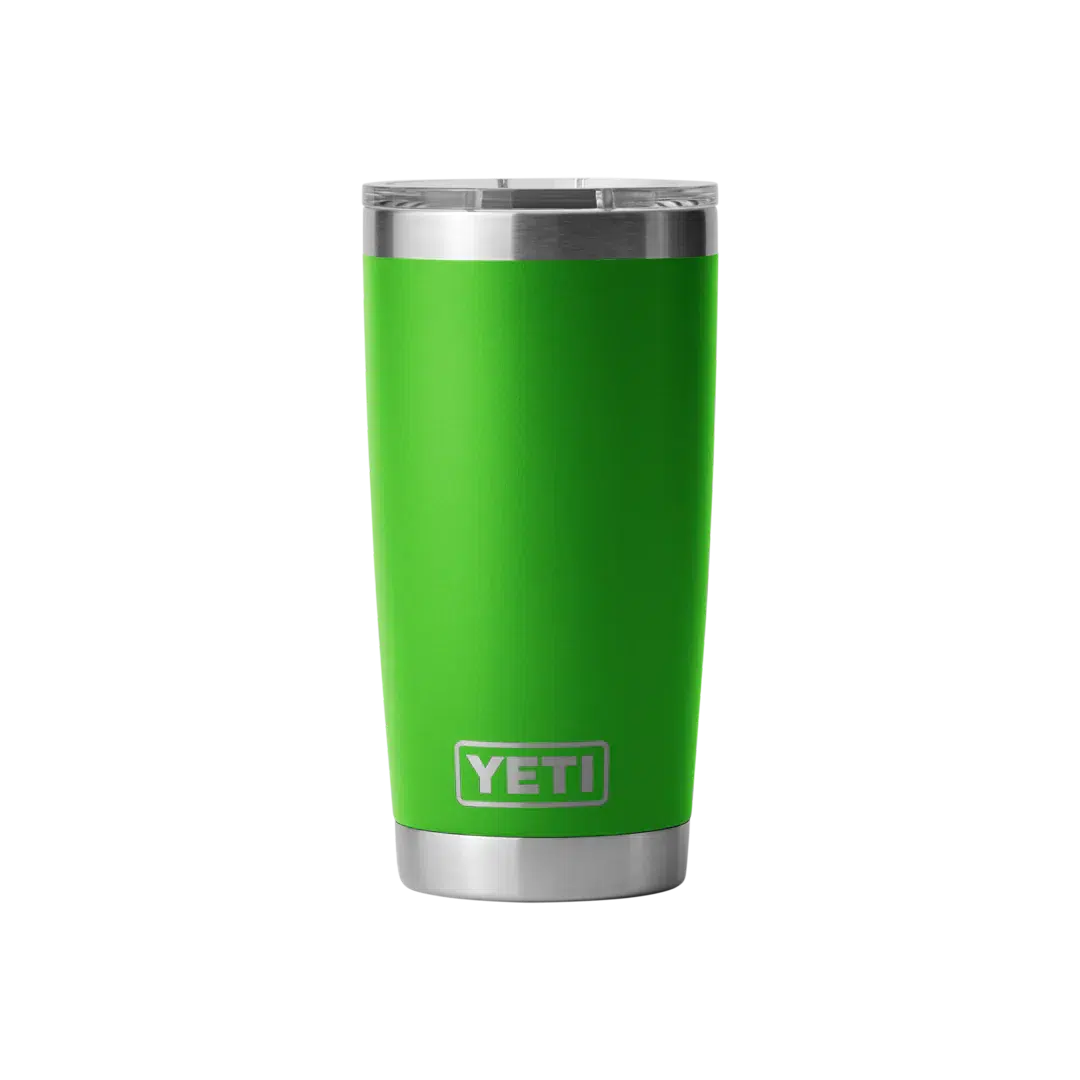 Yeti Rambler 20oz (591ml) Tumbler with Lid-Coolers & Drinkware-Yeti-Canopy Green-Fishing Station