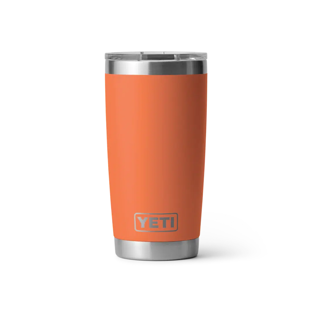 Yeti Rambler 20oz (591ml) Tumbler with Lid-Drinkware-Yeti-High Desert Clay-Fishing Station