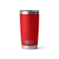 Yeti Rambler 20oz (591ml) Tumbler with Lid-Drinkware-Yeti-Rescue Red-Fishing Station