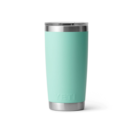Yeti Rambler 20oz (591ml) Tumbler with Lid-Drinkware-Yeti-Seafoam-Fishing Station