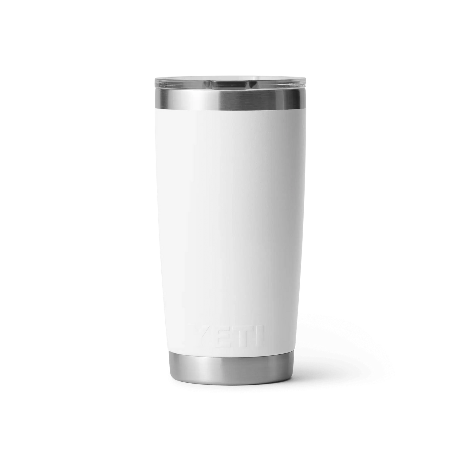 Yeti Rambler 20oz (591ml) Tumbler with Lid-Drinkware-Yeti-White-Fishing Station
