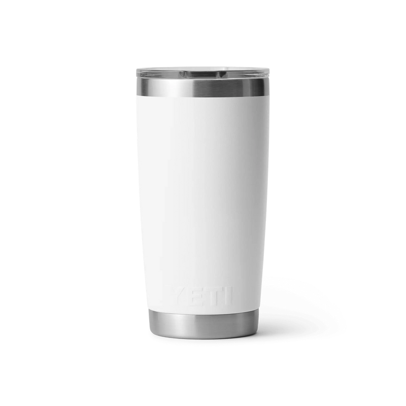 Load image into Gallery viewer, Yeti Rambler 20oz (591ml) Tumbler with Lid-Drinkware-Yeti-White-Fishing Station
