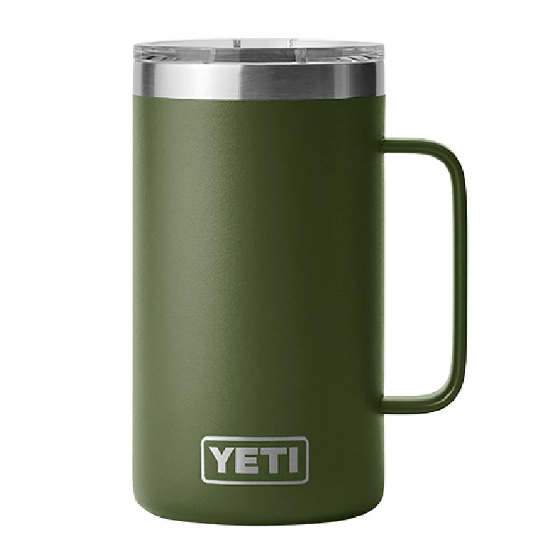 Yeti Rambler 24oz (709ml) Mug with Lid-Coolers & Drinkware-Yeti-Highlands Olive-Fishing Station
