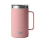 Yeti Rambler 24oz (709ml) Mug with Lid-Coolers & Drinkware-Yeti-Sandstone Pink-Fishing Station