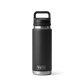 Yeti Rambler 26oz (769ml) Reuseable Bottle with Chug Cap-Drinkware-Yeti-Black-Fishing Station