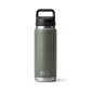 Yeti Rambler 26oz (769ml) Reuseable Bottle with Chug Cap-Drinkware-Yeti-Camp Green-Fishing Station
