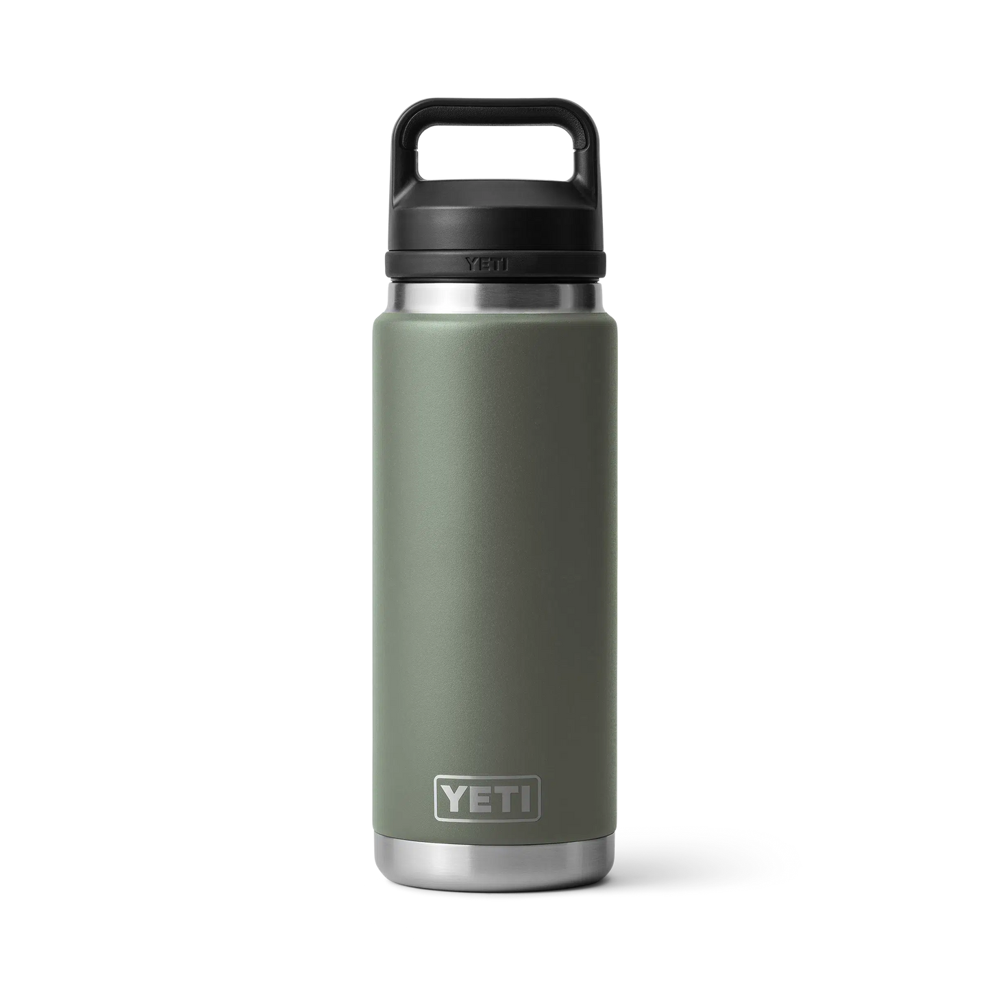 Yeti Rambler 26oz (769ml) Reuseable Bottle with Chug Cap-Coolers & Drinkware-Yeti-Camp Green-Fishing Station