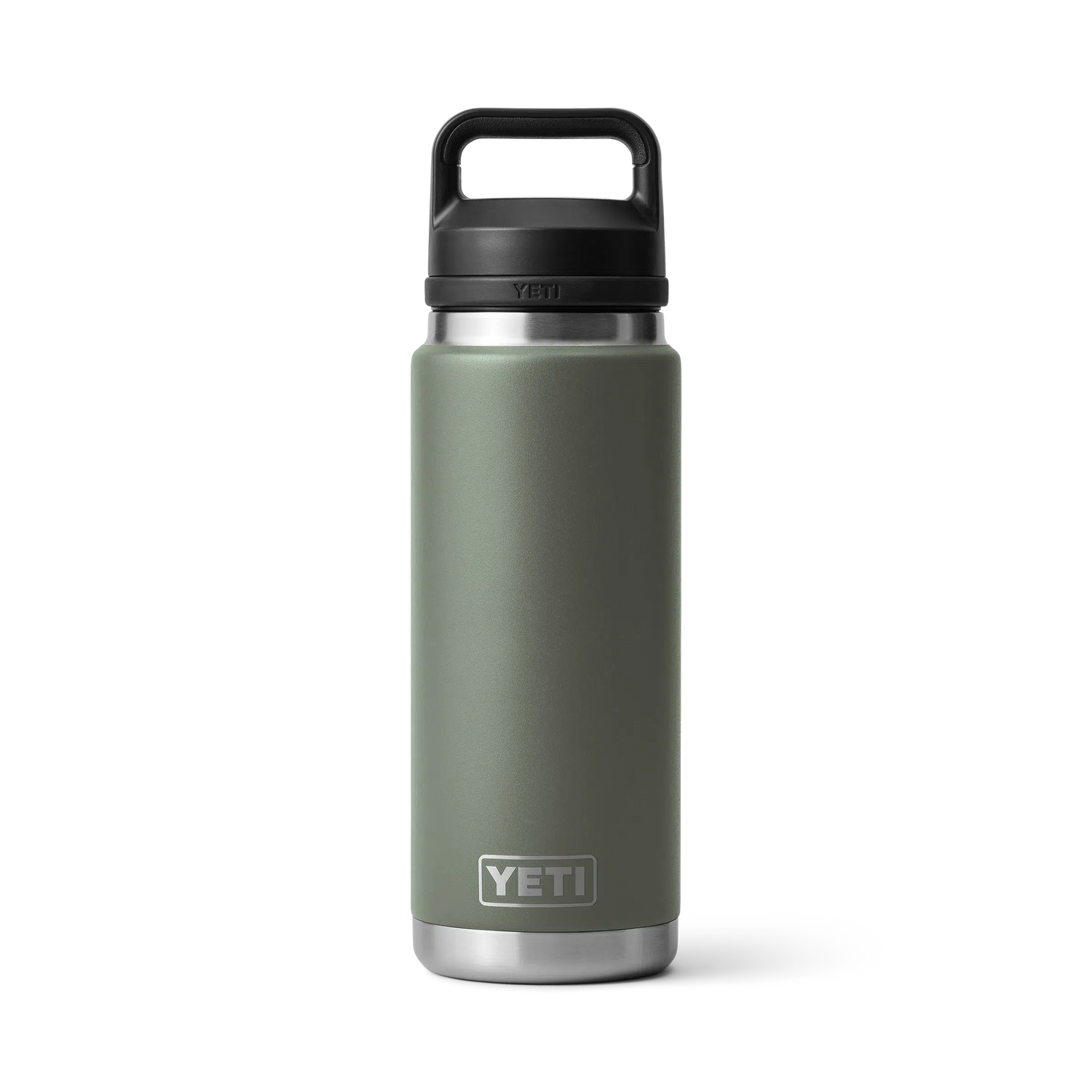 Yeti Rambler 26oz (769ml) Reuseable Bottle with Chug Cap-Drinkware-Yeti-Camp Green-Fishing Station