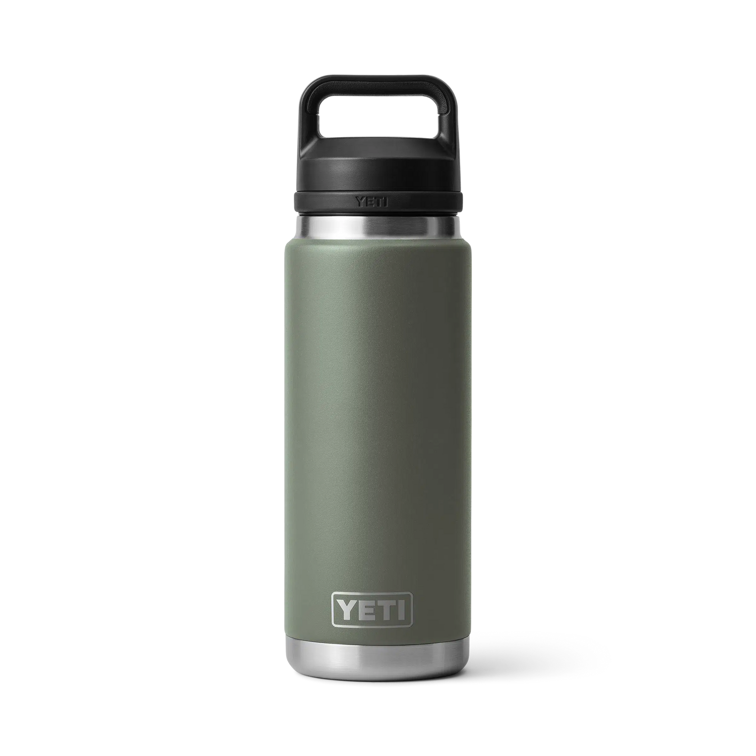 Yeti Rambler 26oz (769ml) Reuseable Bottle with Chug Cap-Coolers & Drinkware-Yeti-Camp Green-Fishing Station