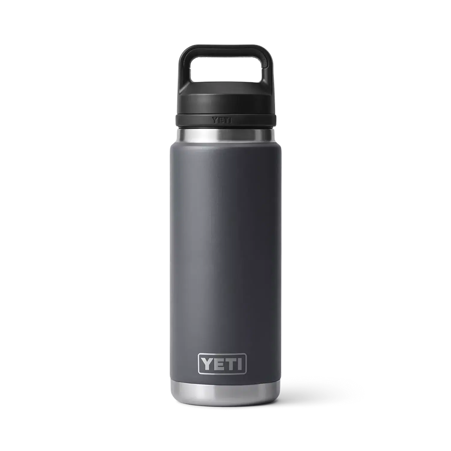 Yeti Rambler 26oz (769ml) Reuseable Bottle with Chug Cap-Drinkware-Yeti-Charcoal-Fishing Station