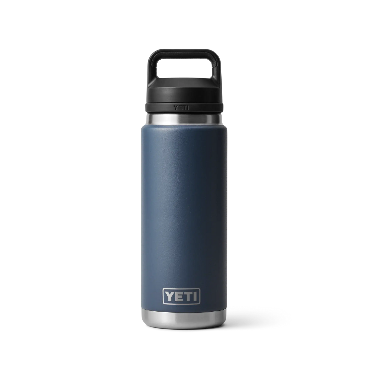 Yeti Rambler 26oz (769ml) Reuseable Bottle with Chug Cap-Drinkware-Yeti-Navy-Fishing Station
