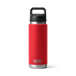Yeti Rambler 26oz (769ml) Reuseable Bottle with Chug Cap-Coolers & Drinkware-Yeti-Rescue Red-Fishing Station