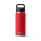 Yeti Rambler 26oz (769ml) Reuseable Bottle with Chug Cap-Drinkware-Yeti-Rescue Red-Fishing Station
