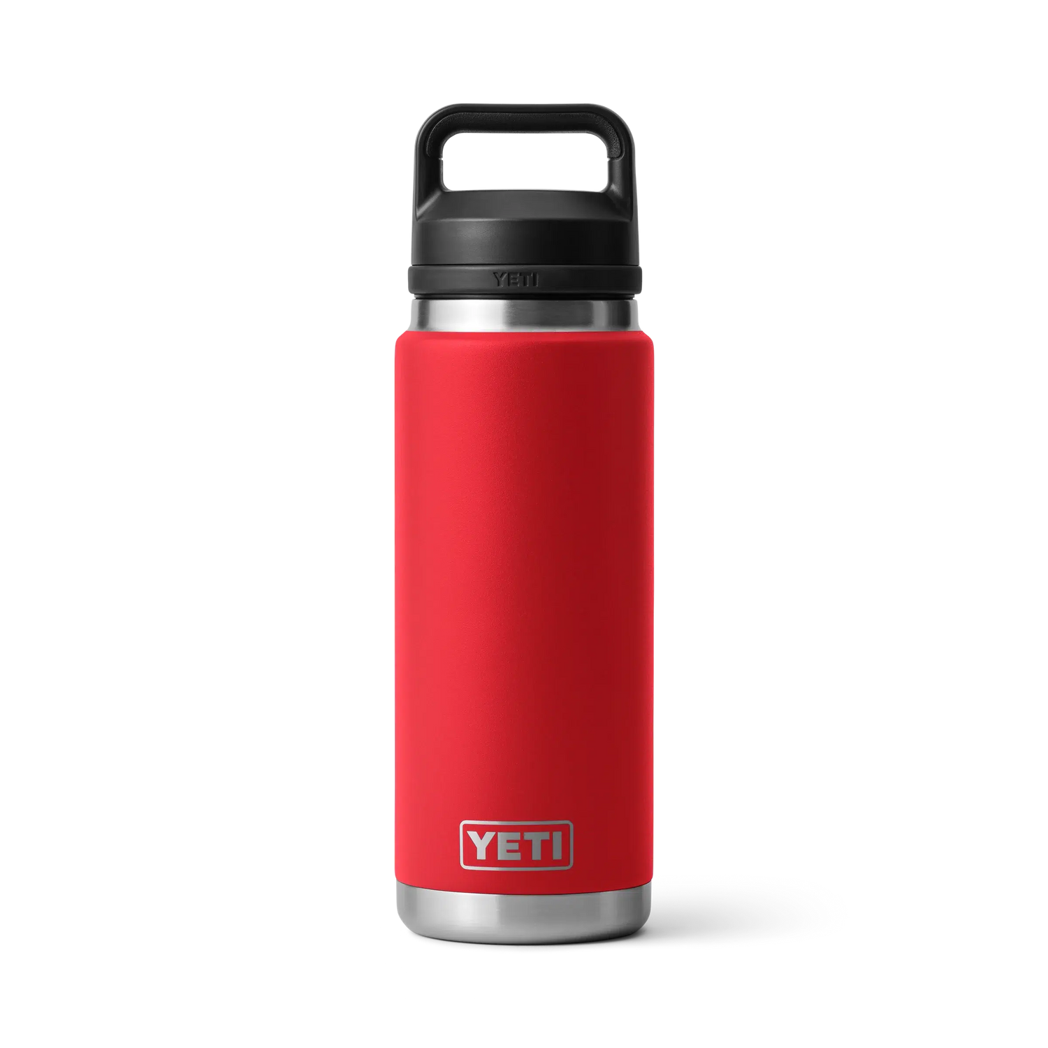 Yeti Rambler 26oz (769ml) Reuseable Bottle with Chug Cap-Drinkware-Yeti-Rescue Red-Fishing Station