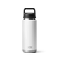 Yeti Rambler 26oz (769ml) Reuseable Bottle with Chug Cap-Drinkware-Yeti-White-Fishing Station