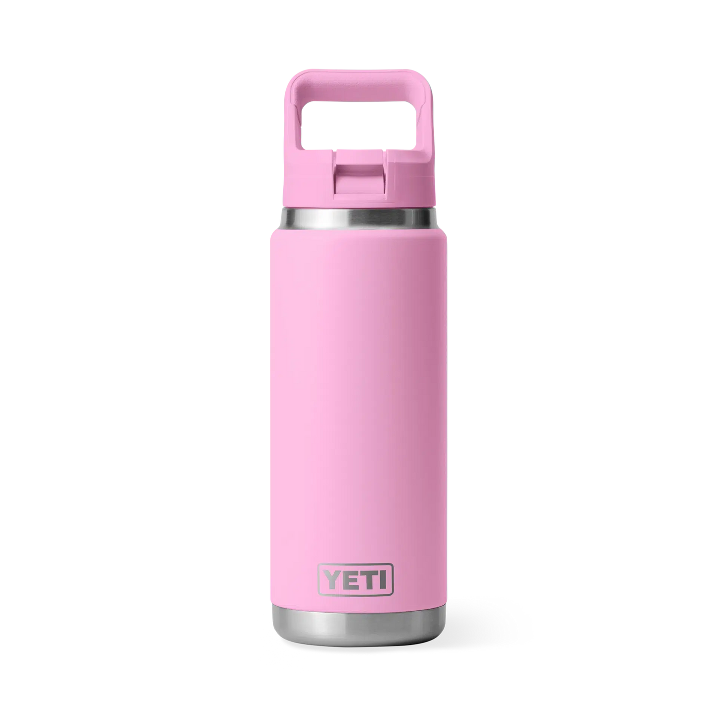 Yeti Rambler 26oz (769ml) Reuseable Bottle with Straw Cap-Coolers & Drinkware-Yeti-Power Pink-Fishing Station