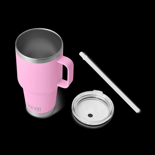 Yeti Rambler 35oz (1L) Straw Mug-Coolers & Drinkware-Yeti-Power Pink-Fishing Station
