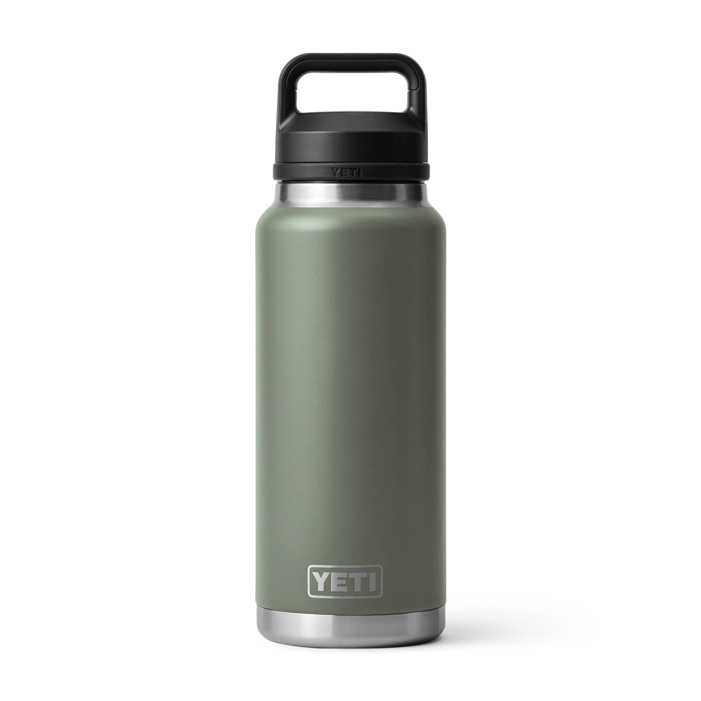 Yeti Rambler 36oz (1L) Reuseable Bottle with Chug Cap-Coolers & Drinkware-Yeti-Camp Green-Fishing Station