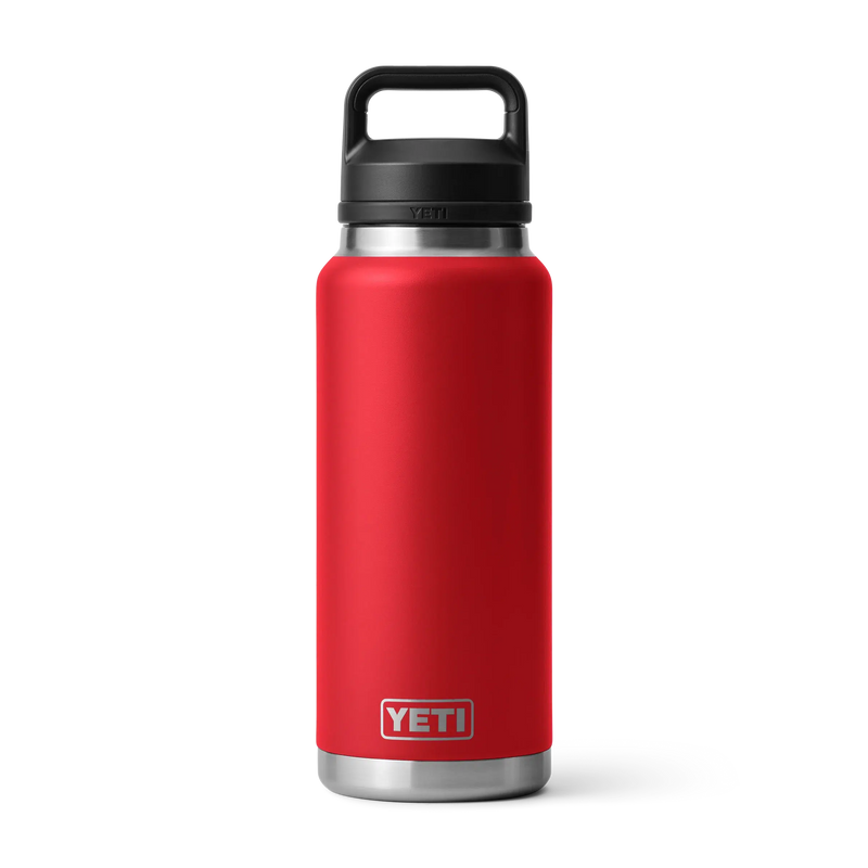 Load image into Gallery viewer, Yeti Rambler 36oz (1L) Reuseable Bottle with Chug Cap-Drinkware-Yeti-Rescue Red-Fishing Station
