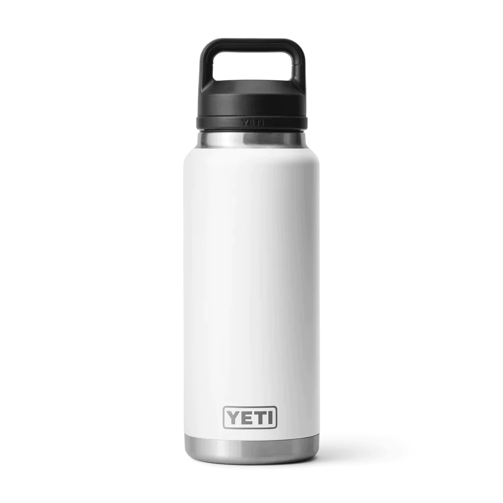 Yeti Rambler 36oz (1L) Reuseable Bottle with Chug Cap-Coolers & Drinkware-Yeti-White-Fishing Station