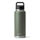 Yeti Rambler 46oz (1.36L) Reusable Bottle with Chug Cap-Coolers & Drinkware-Yeti-Camp Green-Fishing Station