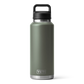 Yeti Rambler 46oz (1.36L) Reusable Bottle with Chug Cap-Drinkware-Yeti-Camp Green-Fishing Station