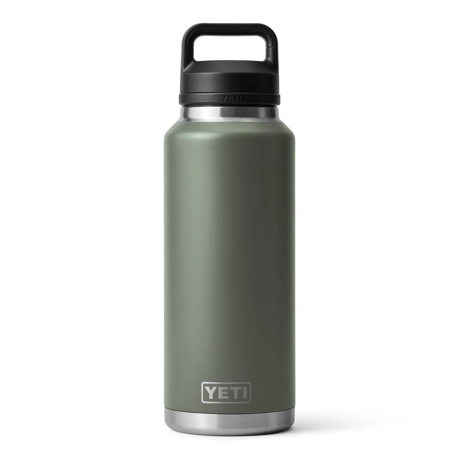 Yeti Rambler 46oz (1.36L) Reusable Bottle with Chug Cap-Drinkware-Yeti-Camp Green-Fishing Station
