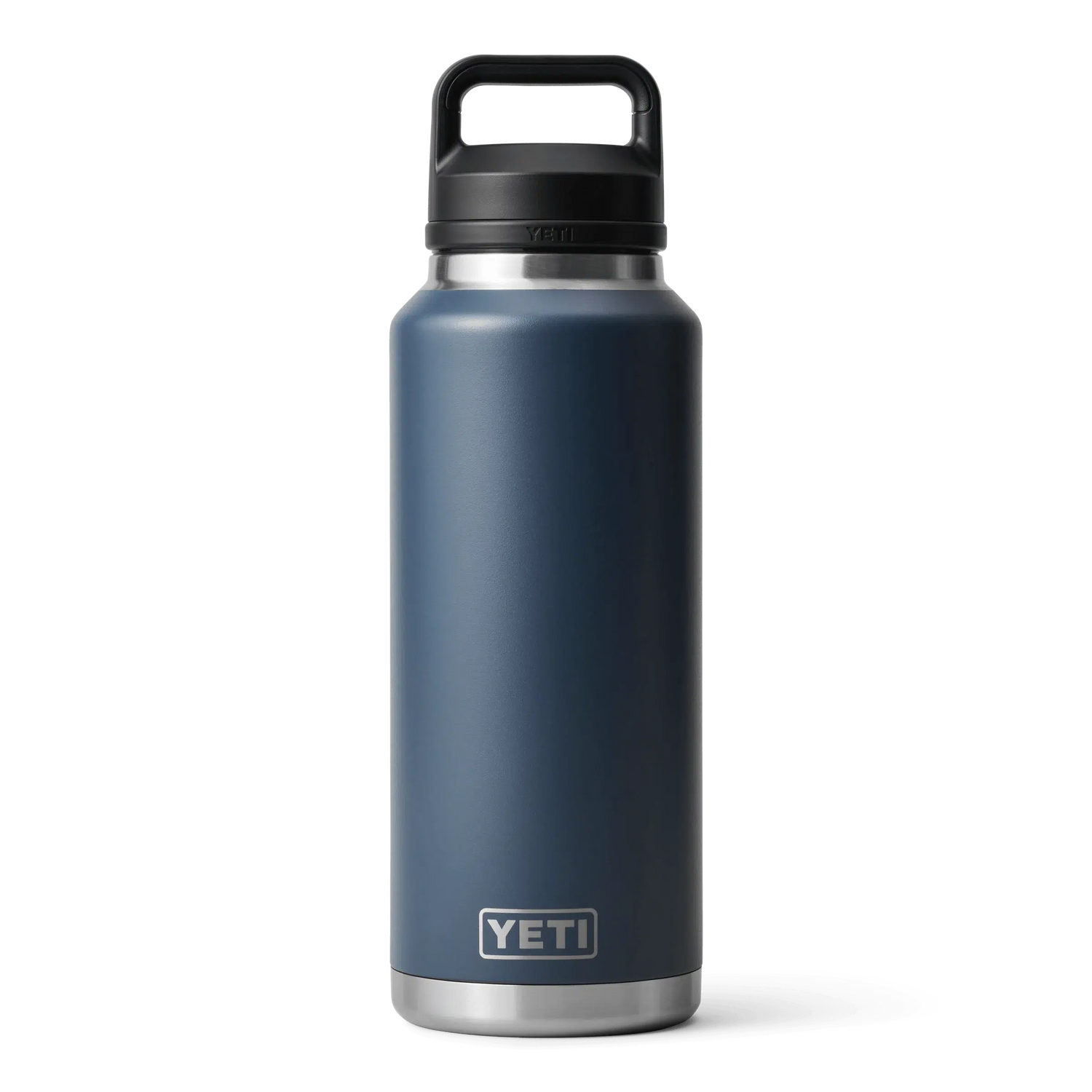 Yeti Rambler 46oz (1.36L) Reusable Bottle with Chug Cap-Coolers & Drinkware-Yeti-Navy-Fishing Station