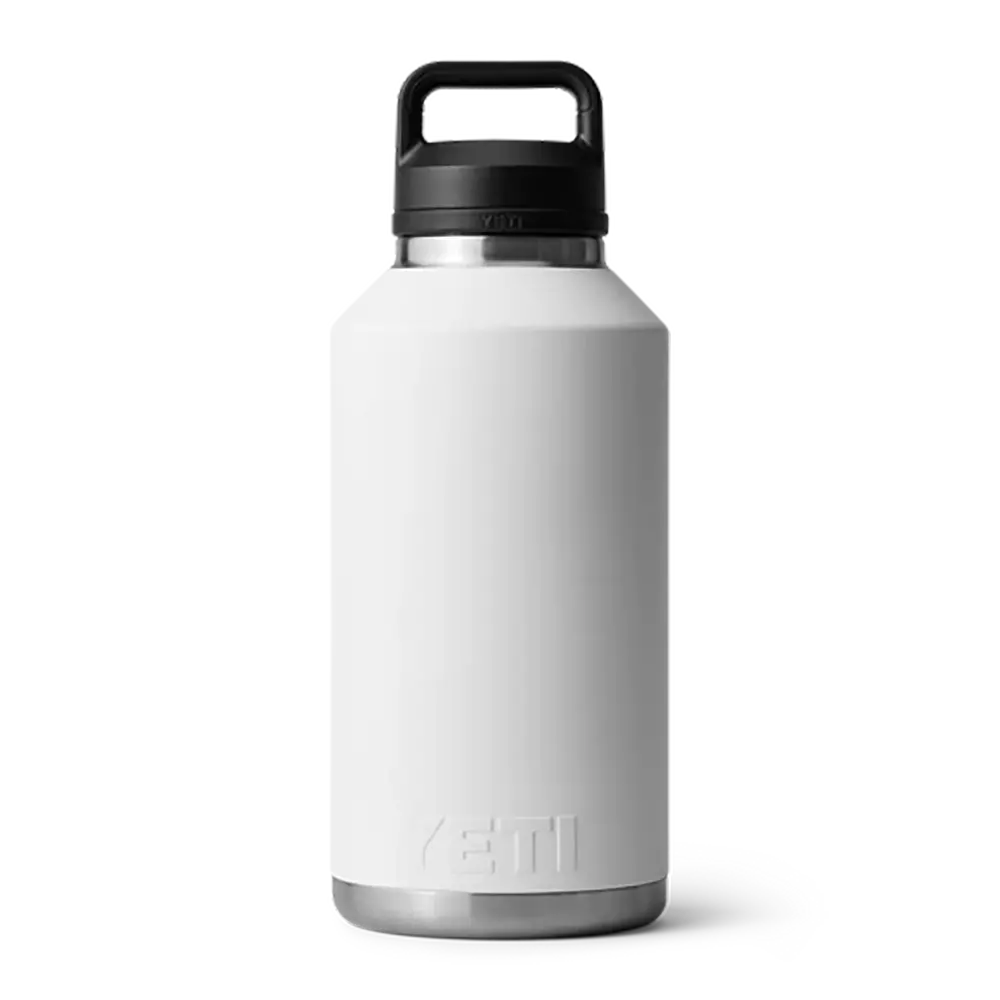 Yeti Rambler 64oz (1.89L) Reusable Bottle with Chug Cap-Drinkware-Yeti-White-Fishing Station