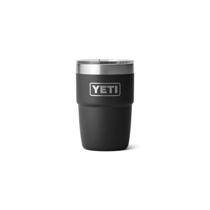 Yeti Rambler 8oz Stackable Tumbler-Drinkware-Yeti-Black-Fishing Station