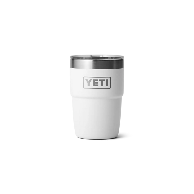 Load image into Gallery viewer, Yeti Rambler 8oz Stackable Tumbler-Drinkware-Yeti-White-Fishing Station
