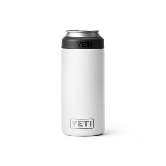 Yeti Rambler Colster Slim Can Cooler (250ml)-Drinkware-Yeti-White-Fishing Station