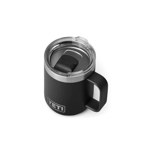 Yeti Rambler Stackable 10oz (295ml) Mug with Magslider Lid-Coolers & Drinkware-Yeti-Black-Fishing Station