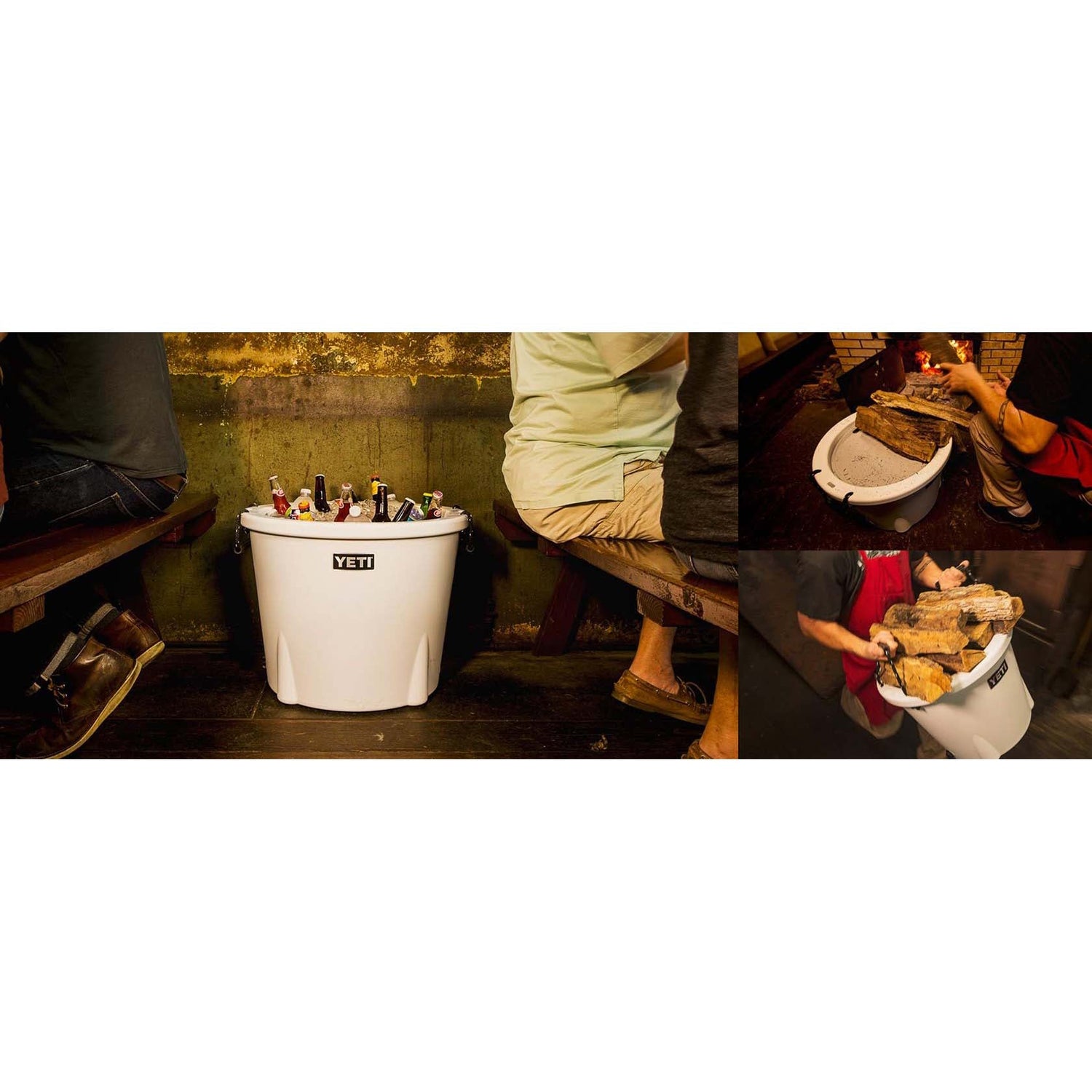 Yeti Tank 85 Party Bucket-Portable Coolers-Yeti-White-Fishing Station