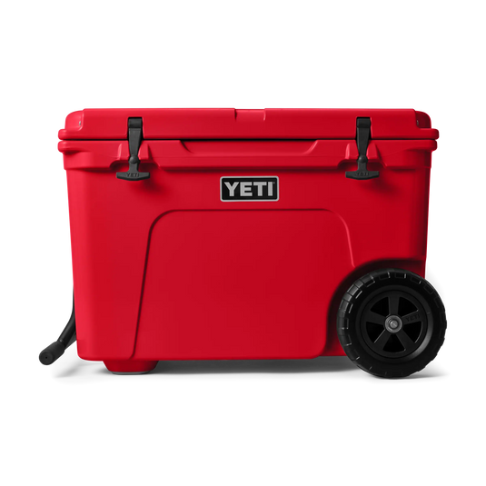 Yeti Tundra Haul Wheeled Hard Cooler-Portable Coolers-Yeti-Rescue Red-Fishing Station