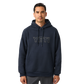 Yeti Logo Built For The Wild Fleece Hoodie Navy