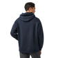 Yeti Logo Built For The Wild Fleece Hoodie Navy