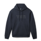 Yeti Logo Built For The Wild Fleece Hoodie Navy