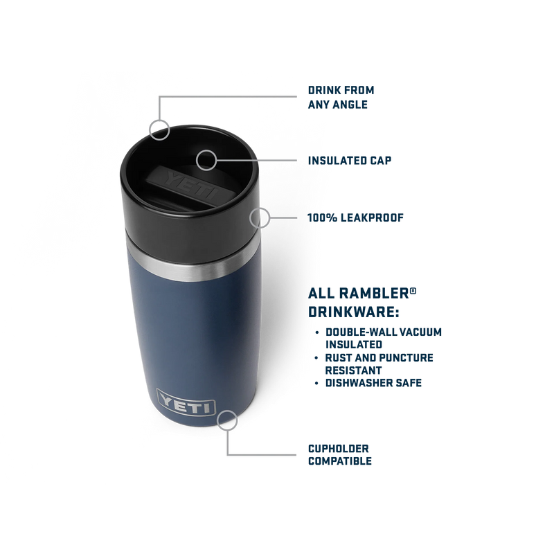 Load image into Gallery viewer, Yeti Rambler 12oz (355ml) Travel Bottle with Commuter Cap

